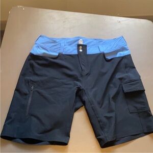 Club Ride Apparel Black and Blue Women's Bike Shorts